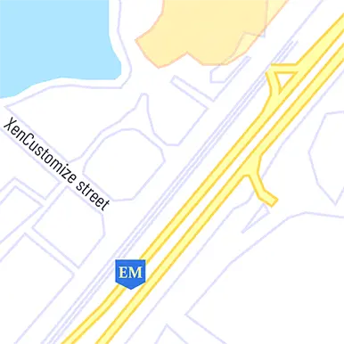 Map for Cowansville, QC, Canada