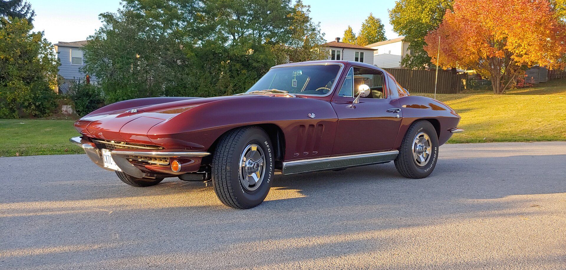 Early picture of the car on the nice sunny day in Sept 2019