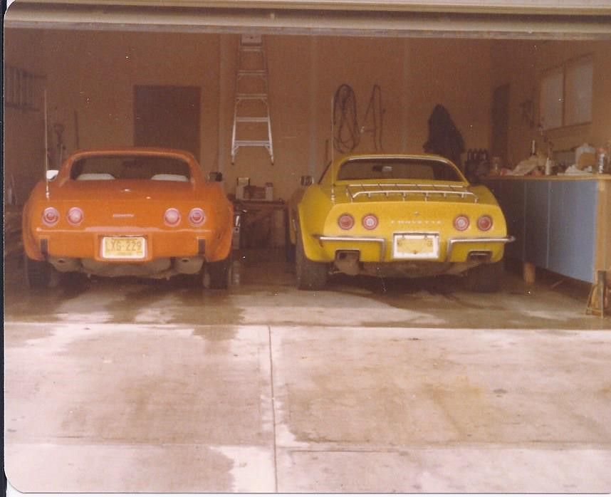 My 1972 and 1976 corvettes.jpg