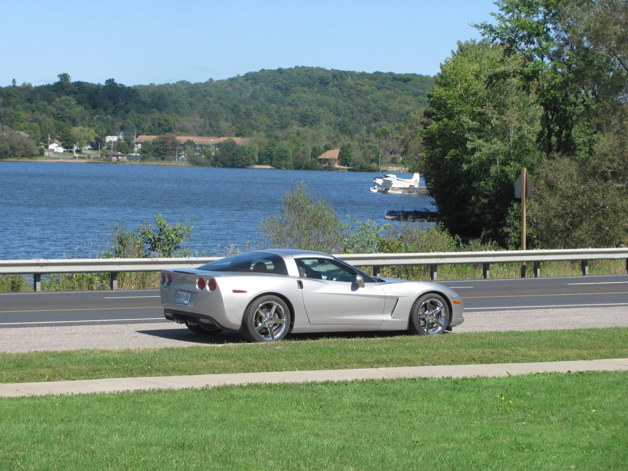 Our Corvette @ Haliburton Lake.JPG